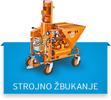 strojno žbukanje